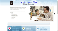 Desktop Screenshot of achievementplusllc.com