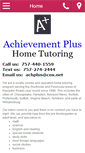 Mobile Screenshot of achievementplusllc.com