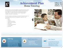 Tablet Screenshot of achievementplusllc.com